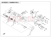 CFMOTO 2017 ATV CFORCE 550 (CF500AU-6B) TRANSMISSION SYSTEM(3) - E06-3
