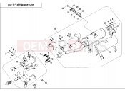 CFMOTO CFORCE 500 (CF500AU-6L) MUFFLER - F02