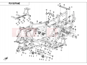 CFMOTO CFORCE 500 (CF500AU-6L) FRAME - F03