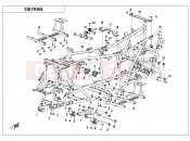 CFMOTO CFORCE 500 (CF500AU-6L) FRAME - F03-V2