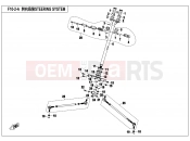 CFMOTO 2021 ATV CFORCE 500 (CF500AU-6L) STEERING SYSTEM - F10-2-A