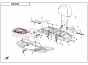 CFMOTO 2021 ATV CFORCE 500 (CF500AU-6L) RACK(FOR CANADA ONLY) - F14-C
