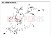 CFMOTO 2021 ATV CFORCE 500 (CF500AU-6L) BUMPER(ORDINARY) - F23
