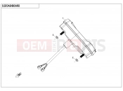 CFMOTO 2021 ATV CFORCE 520 (CF500AU-7A) DASHBOARD - F17