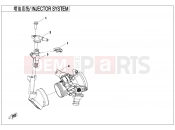 CFMOTO CFORCE 520 (CF500AU-7C) INJECTOR SYSTEM - F15-3