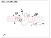 CFMOTO CFORCE 520 (CF500AU-7C) HANDLEBAR - F10-1-V2