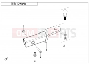 CFMOTO CFORCE 520 (CF500AU-7C) TOWBAR - F40-B
