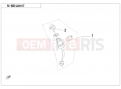 CFMOTO CFORCE 520 (CF500AU-7L) LOCK KIT - F01