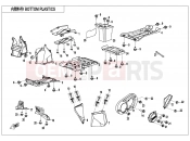 CFMOTO CFORCE 520 (CF500AU-7L) BOTTOM PLASTICS - F04-4-V3