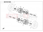 CFMOTO CFORCE 520 (CF500AU-7L) FRONT WHEEL(EURO) - F07-A-V2
