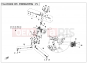 CFMOTO CFORCE 520 (CF500AU-7L) STEERING SYSTEM(EPS) - F10-2-B