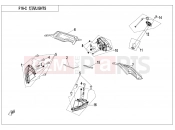 CFMOTO CFORCE 520 (CF500AU-7L) LIGHTS(USA,NO TURN LIGHT) - F16-C