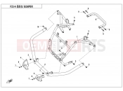 CFMOTO CFORCE 520 (CF500AU-7L) BUMPER - F23-A