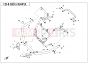 CFMOTO CFORCE 520 (CF500AU-7L) BUMPER(ONLY FOR CANADA) - F23-B
