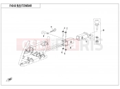 CFMOTO CFORCE 520 (CF500AU-7L) TOWBAR (SPLIT) - F40-B
