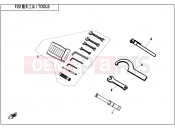 CFMOTO CFORCE 520 (CF500AU-7L) TOOLS - F20-V2
