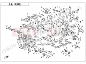 CFMOTO 2022 ATV CFORCE 520 (CF500AU-7LF) FRAME - F03-A-V5