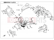 CFMOTO 2022 ATV CFORCE 520 (CF500AU-7LF) FRONT PLASTICS - F04-1