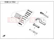 CFMOTO 2022 ATV CFORCE 520 (CF500AU-7LF) TOOLS - F20