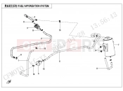 CFMOTO 2022 ATV CFORCE 520 (CF500AU-7LF) FUEL VAPORIZATION SYSTEM - F36