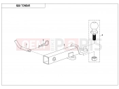 CFMOTO 2022 ATV CFORCE 520 (CF500AU-7LF) TOWBAR - F40