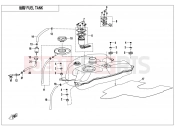 CFMOTO CFORCE 500 (CF500AU-7S) FUEL SYSTEM - F12