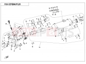 CFMOTO CFORCE 500 (CF500AU-7S) MUFFLER(NA) - F02-B-V1
