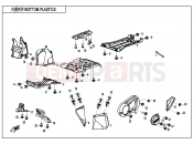 CFMOTO 2021 ATV CFORCE 520 (CF500AU-7SF) BOTTOM PLASTICS - F04-4