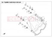 CFMOTO 2021 ATV CFORCE 520 (CF500AU-7SF) CYLINDER HEAD COVER ASSY - E02-1
