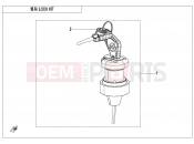 CFMOTO 2024 ATV CFORCE 520 (CF500AU-9L) LOCK KIT(WITHOUT GEARSHIFT LOCK) - F01-B