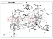 CFMOTO 2024 ATV CFORCE 520 (CF500AU-9L) FRAME - F03-V2