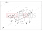 CFMOTO 2024 ATV CFORCE 520 (CF500AU-9L) SEAT - F13