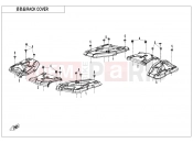 CFMOTO 2024 ATV CFORCE 520 (CF500AU-9L) RACK COVER - F14-2