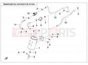 CFMOTO 2024 ATV CFORCE 520 (CF500AU-9L) FUEL VAPORIZATION SYSTEM - F36