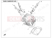 CFMOTO 2024 ATV CFORCE 520 (CF500AU-9L) CYLINDER BODY ASSY. - E02-3