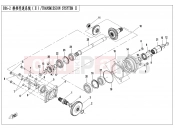 CFMOTO 2024 ATV CFORCE 520 (CF500AU-9L) TRANSMISSION SYSTEM(2) - E06-2