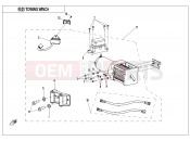 CFMOTO CFORCE 625 (CF600ATR-2S [T3b] ) TOWING WINCH - F15-2