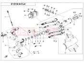 CFMOTO 2021 ATV CFORCE 625 (CF600AU-3L) MUFFLER(NA) - F02-A-V1