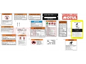 CFMOTO 2021 ATV CFORCE 625 (CF600AU-3L) WARNING DECAL(INTERNATIONAL) - F19-2-C