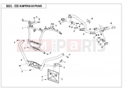 CFMOTO 2021 ATV CFORCE 625 (CF600AU-3L) BUMPER @^ CAB FRAME - F23-A-V1