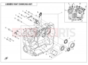 CFMOTO 2021 ATV CFORCE 625 (CF600AU-3L) RIGHT CRANKCASE ASSY - E01-2-V2