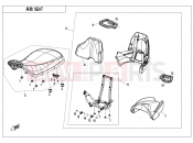 CFMOTO 2021 ATV CFORCE 625 (CF600AU-3LF) SEAT - F13