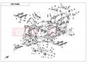 CFMOTO CFORCE 625 (CF600AU-3S) FRAME - F03-V2