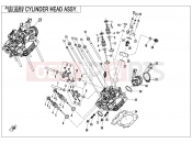 CFMOTO CFORCE 625 (CF600AU-3S) CYLINDER HEAD ASSY. - E02-2
