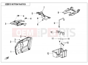CFMOTO 2021 ATV CFORCE 625 (CF600AU-3SF) BOTTOM PLASTICS - F04-8
