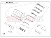 CFMOTO 2021 ATV CFORCE 625 (CF600AU-3SF) TOOLS - F20