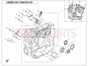 CFMOTO 2021 ATV CFORCE 625 (CF600AU-3SF) RIGHT CRANKCASE ASSY - E01-2