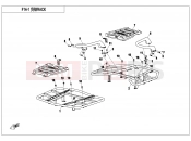 CFMOTO V-TWIN 800 EFI (CF800-2) RACK - F14-1