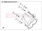 CFMOTO V-TWIN 800 EFI (CF800-2) CYLINDER HEAD COVER ASSY - E02-1