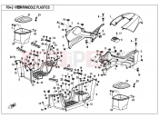 CFMOTO CFORCE 800 (CF800ATR-2) MIDDLE PLASTICS - F04-2